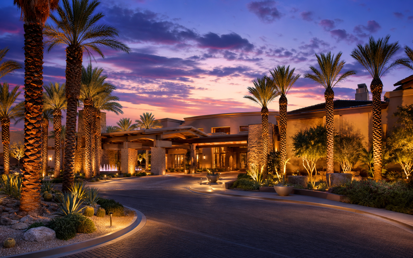 Scottsdale resort corridor